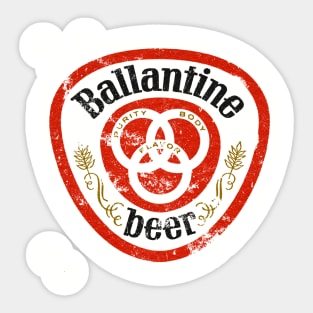 Ballantine Beer Sticker